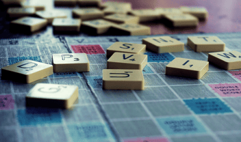 scrabble board